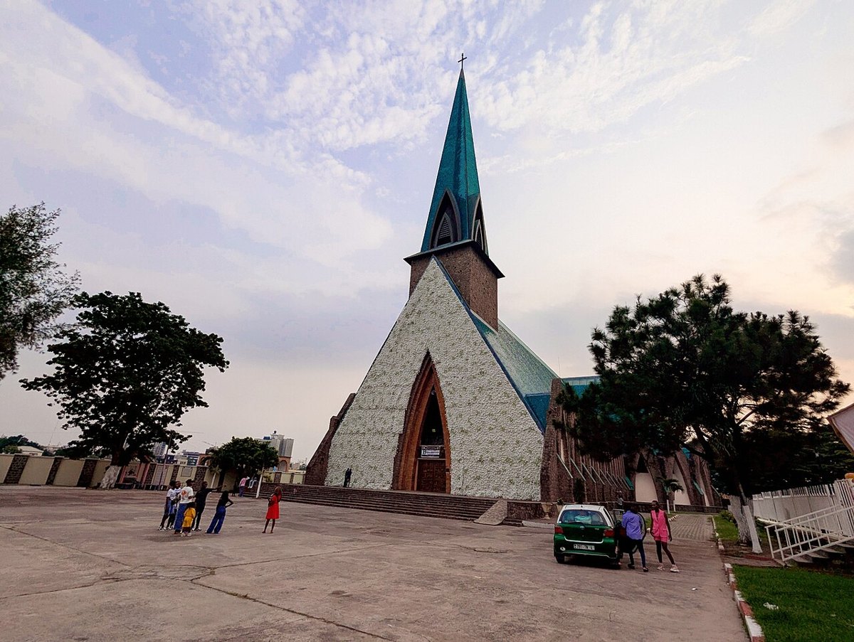 Country illustration: Basilica of Sainte-Anne, Brazzaville