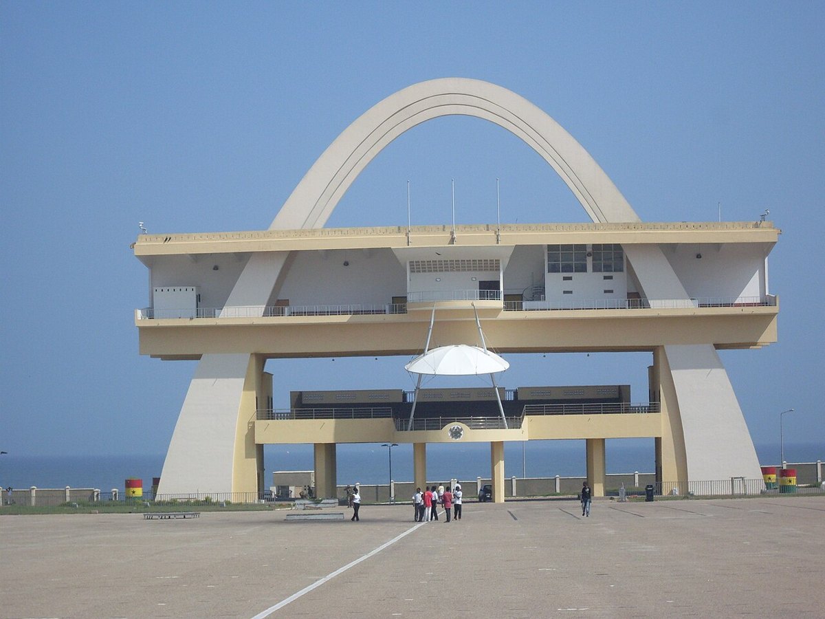 Country illustration: Independence Square, Accra