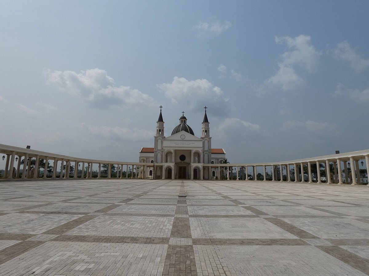 Country illustration: Basilica of the Immaculate Conception, Mongomo