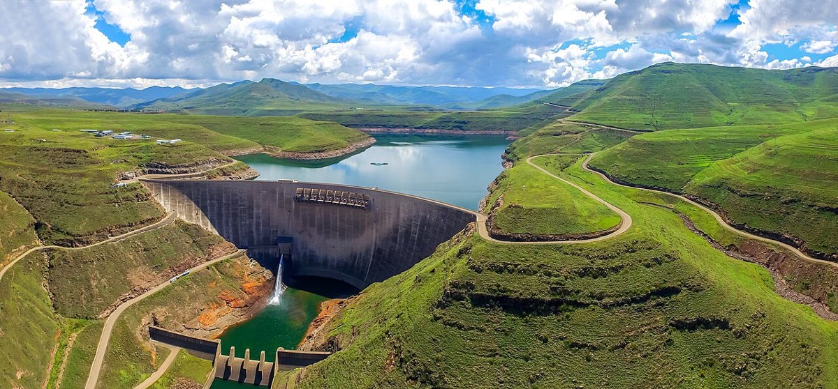 Country illustration: Katse Dam